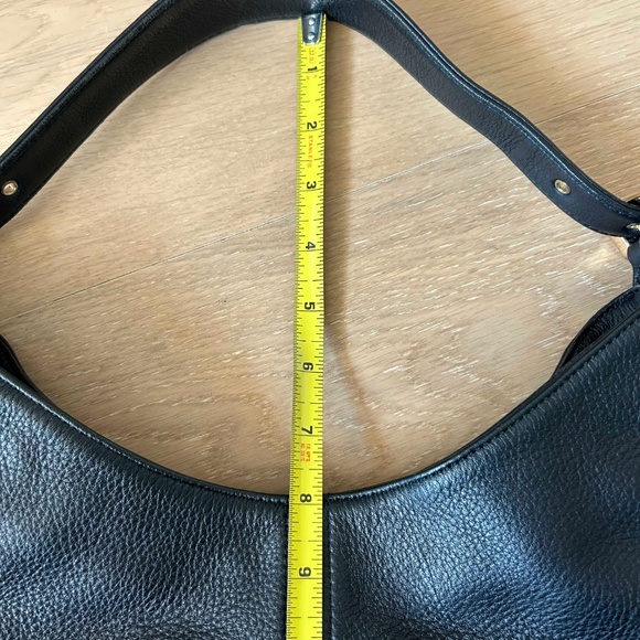 Large Botkier Studded Black Leather Shoulder Bag Barely Used Storage Bag - Picture 9 of 11